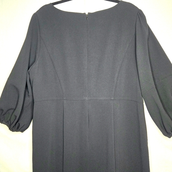 Talbots Black Dress. 16W - Picture 10 of 15